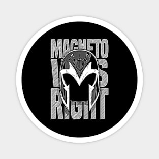 Magneto Was Right Artwork Magnet